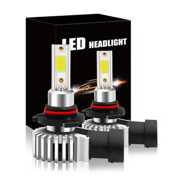LED Automobilių Žibintai Priešrūkinis Žibintas Pakeitimo Headligh Toli Ir Arti Lemputė H4, H7, H11 Automatinis priekinių Žibintų 9005 Taisomos Lemputės Automobilių 2021 NAUJAS