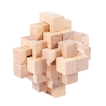 WoodPuzzle Smegenų Kibinimas Žaislas Žaidimai Suaugusiems / Vaikams