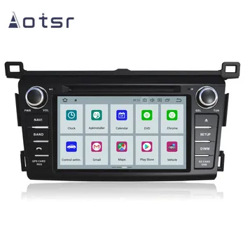 AOTSR Android 9.0 IPS GPS Navigacijos Automobilinį Radijo Grotuvas Toyota RAV4 2013 Multimedia Player Galvos Vienetas magnetofonas