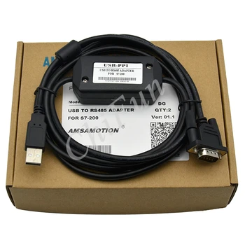 Suderinama su S7-200 serijos PLC programavimo kabelis USB-PPI duomenų perkėlimo kabelių instaliavimo WIN7XP