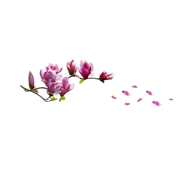 2020 Naujų Namų Apyvokos Daiktus, Magnolia Gėlių, Namų Apyvokos Kambario Sienos Lipdukas Sienų Dekoras Decal Nuimamas Naujas Товары Для Дома