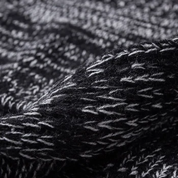 Šiltas Megztas Megztinis Moterų Megztinis Ilgas Paltai 2020 M. Žiemos Drabužių Tirštėti Prarasti Gobtuvu Kailis Moterų ilgomis Rankovėmis viršutinių drabužių siuvimas