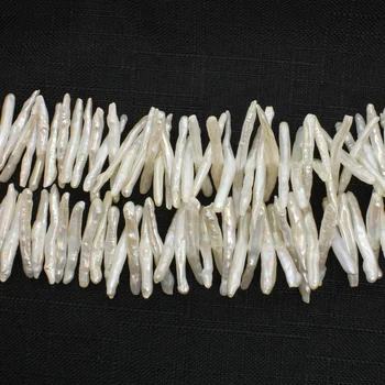 20-45mm Natūralių Gėlavandenių Perlų Aukštos Kokybės dantų krapštuką Granulių Prarasti Pearl Žvaigždė Papuošalai 