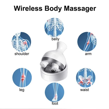 Atsparus Vandeniui Galvos Massager Elektros Vibracija, Galvos, Kūno Masažas Giliai Migrena Paramos Išvengti Plaukų Slinkimas, Sumažinti Stresą Sveikatos Priežiūros