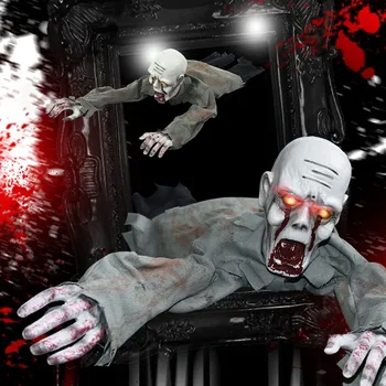 Helovinas Baisu Išdėstymas Nuskaitymo Vaiduokliai Zombie Balso Kontrolės Lėlės Elektros Apgauti Žaislai Haunted House Apdailos Rekvizitai Prekes