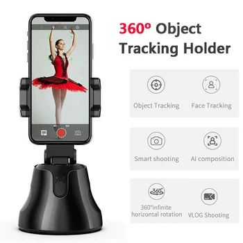 Daugiafunkcį Nešiojamąjį Laikomo Mobiliojo Pet Selfie Stick Žarnų Smartfon 360 Laipsnių Auto Fotografavimo Objekto Stebėjimas Turėtojas