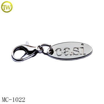 MC1022 Užsakymą telefono dėklas metalo žymes sidabro spalvos Metalo logotipas žymas, drabužių, Metalo žymas karoliai