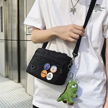 Mados Prekės Ženklo Messenger Bag In Japonijos Pečių Maišą Pora Laisvalaikio Krepšys Gatvės Vieno Peties Maišas Daugiafunkcinis Krepšys