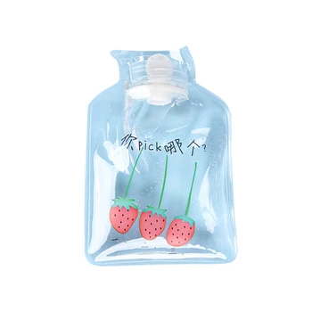 žiemos 2vnt Karšto vandens vandens butelis animacinių filmų šiltas, skaidrus, paprastas butelis studentų nešiojamas mini vandens įpurškimas vertus šilčiau