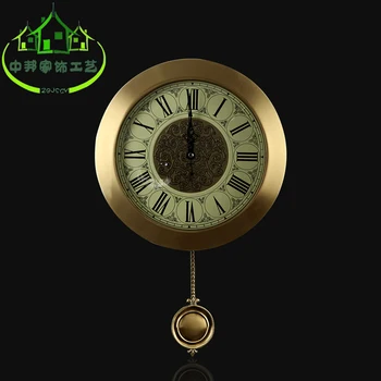 Skaitmeninis Silent Sieninis Laikrodis Dizaino Vintage Prabanga Minimalistinio Senovinis Sieninis Laikrodis Romėniškais Skaitmenimis Kambarį Klok Namų Dekoro AD50WC