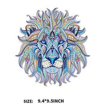 Asmenybės spalvos liūto galva karšta perdavimo karšto karšto štampavimo Ke tipo karšto štampavimo modelio 