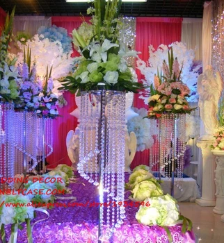 110cm mados prabangių akrilo kristalų vestuvių kelių švino lentelė centras vienetų įvykis šalies apdaila/ vestuvių fonas T - stovas