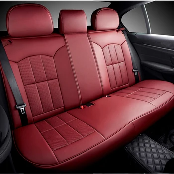 Kokololee Užsakymą Oda automobilių sėdynės padengti Ford Fiesta Fusion, Mondeo, Focus Escort S-MAX Krašto 