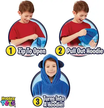 2020 Prekės Vaikams Antklodė Hoodies Puloveris Namų Vaikai Žiemą, Rudenį, Vilnos Marškinėlius naminių Gyvūnėlių Formos Nešiojami Šiltas Storas Drabužių