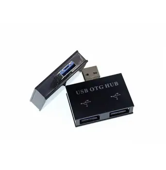 VIESULAS.CK 2 Hub Uostų Twin Įkroviklis Splitter Extender Praktiškas Nešiojamas Mini Adapteris Profesinės USB Hub