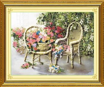 70x55cm Vasaros romantiška rožė Juostelės siuvinėjimo rinkinys dėmių tapybos rinkinys amatų rinkinys 