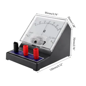 -30-0-30 Galvanometras Mokslo Dabartinės Jutiklis Jautrus Ammeter Elektros Srovės Detektorius Analoginis Ekranas