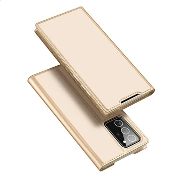 Dux Ducis Pu Oda Atveju Coque Prabanga Apversti Stovėti Piniginės Case Cover For Samsung Note 20 Ultra Telefono Atvejais Funda
