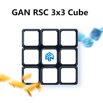 GAN RSC 3X3 Magic cube Stickerless Greitį Sklandžiai žaidimas 3x3x3 Cubo magico Vaikų Švietimo Žaislas, 3 sluoksnis kubo Tėvų-vaikų Dovanų