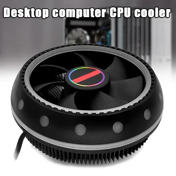 CPU Aušintuvo Darbalaukio Priimančiosios Išjungti Universalus RGB Spalvų Apšvietimas Kompiuterio CPU Aušinimo Ventiliatorius DJA88