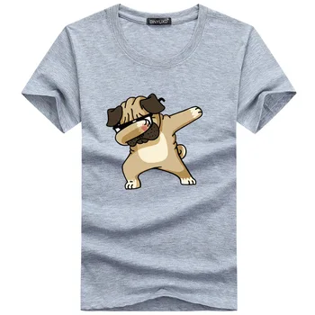 2020 metų Vasaros Marškinėlius Vyrams trumpomis Rankovėmis Plius dydis T-Shirt Vyrai Juokingas šuo spausdinti Medvilnė Tee O-Neck T Shirt Streetwear Viršūnes negabaritinius