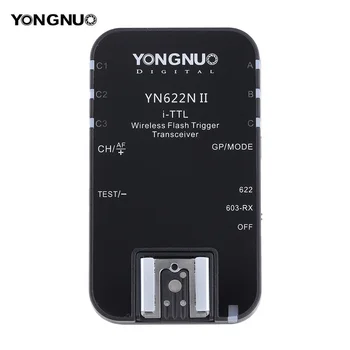 Yongnuo YN622N II YN622N-Kit Belaidžio TTL HSS Flash Trigger Nustatyti Siųstuvas + Imtuvai už Nikon DSLR Fotoaparatas