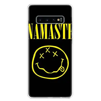 Nirvana Kurt Cobain Telefono Case Cover For Samsung Galaxy A51 A71 A50 A70 A10 A20E A30 A40 A90 M30S A01 A6 A7 A8 A9 Plius Coque