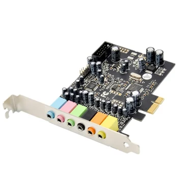 PCIe 7.1 CH Garso plokštė, Stereo Surround Garso PCI-E Built-In 7.1 Kanalo Garso Garso Sistema CM8828