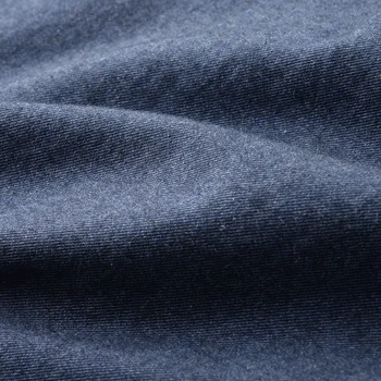 Vyriški flanelė šepečiu ilgomis rankovėmis marškinėliai medvilnės plus riebalų verslo atsitiktinis vientisos spalvos marškinėliai vyrams negabaritinių marškinėliai japonijos mados