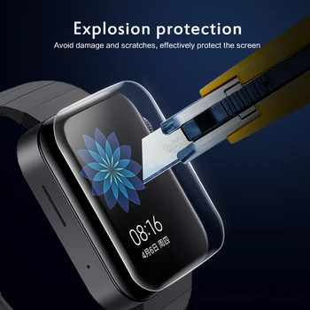 TPU Screen Protector Hidrogelio Filmas Xiaomi žiūrėti Išmaniųjų laikrodžių Apyrankės Pilnas draudimas Filmas Ne Stiklas anti-pirštų atspaudų
