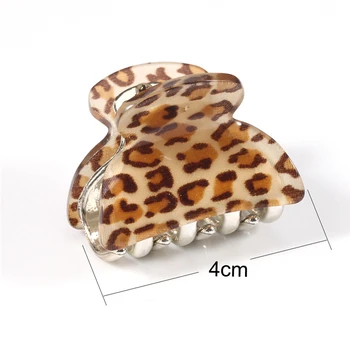 Moterų Elegantiškas Leopard Lydinio Mažų Plaukus, Nagus Saldus Gėlių Plaukų Savininkas Įrašus Lankelis Plaukų Segtukai Žiburių Mados Plaukų Accesories