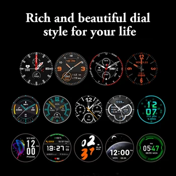 Arvin DT78 Smart Watch Vyrai Moterys Smartwatch Apyrankę Fitneso Aktyvumo Seklys Nešiojami Įrenginiai Vandeniui Širdies ritmo Monitorius