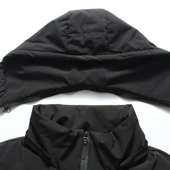 žiemos kokybės naujas paprastas didelis kailis didelis kišenėje dizaino vyriški šiltas gobtuvu prekės ženklo mados parkas 10XL 8XL 6XL 5XL