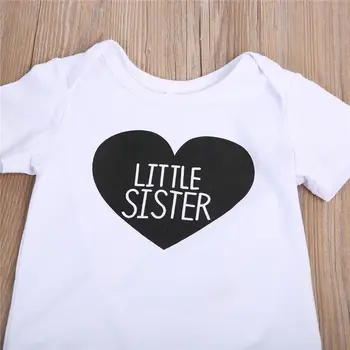 2019 Naujagimiui Kūdikių Mergaičių Drabužių Rinkiniai Romper T-shirt Viršūnes Trumpas Rankovės Šortų Komplektus Drabužių Rinkinys Baby Girl