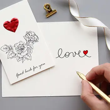 Širdies Modelio Dizainas 3D Palaima atviruką Valentino Dienos, Gimtadienio Dovana