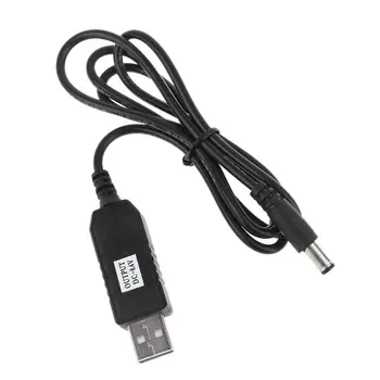 USB 4,2 V 8.4 12.6 V V 5.5x2.1mm Mokestis Linijos Keitiklio Kabelį, dėl 18650 Baterija B85B