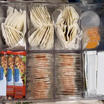 Vienas Plastikinis Arbatos Maišelis Laikymui Maišelis Virtuvės Spinta Šaldytuvas Sandėliukas Talpinimo Taurės Vaisių Maisto Išsaugojimo Langą