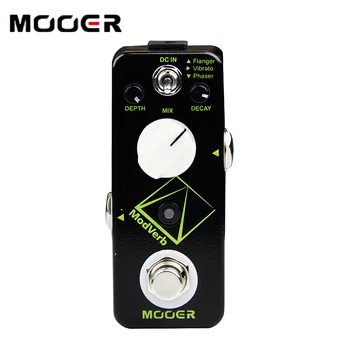 MOOER Modverb moduliacijos Reverb pedalo gitaros pedalas Užšaldyti funkcionalumą 3 moduliacijos tipai