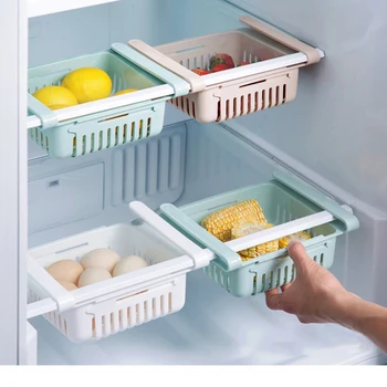 Šaldytuvas Laikymo Dėžutė Šviežių Tarpiklis Sluoksnis Stalčiuko Kabinti Stalčių Įrankiai, Šaldytuvas Lentynos Stalčiuko