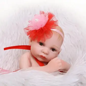 26cm Nekilnojamojo Touch Visą Silikono Reborn Baby Doll Žaislas Tikroviška modeliavimo Mergina Kūdikių Lėlės Maudytis Žaislas Menininko Darbų rinkinys atgimsta