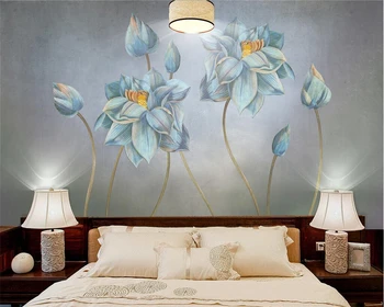 Beibehang Užsakymą tapetai namų puošybai sienos elegantiškas aliejaus tapybos stilius, TV foną, sienos gyvenimo kambario, miegamasis 3d tapetai
