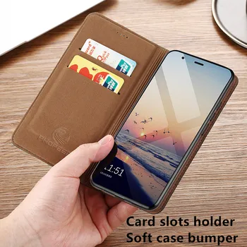 Stručių oda magnetinio telefono dėklas, skirtas Samsung Galaxy Note 10 Plius/Galaxy Note 10 Lite/Galaxy Note 10 flip cover kortelės turėtojas