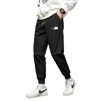 Vyrų Pusėje Kišenės Krovinių Haremo Kelnės 2020 Juostelės Juodos Hip-Hop Atsitiktinis Vyras Poilsiu Kelnės Mados Atsitiktinis Streetwear Kelnes 4XL