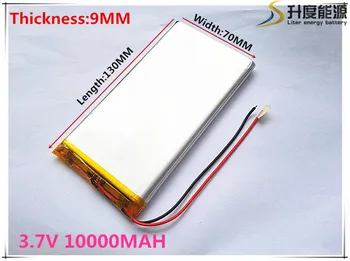 Li-po įkraunamus lipo baterijos celė), 3,7 V 9070130 10000 mah tablet akumuliatorius brand tablet gm ličio polimerų baterija