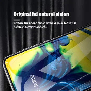 2in1 9D Aukštos raiškos Stiklo Samsung A51 A71 5G A41 A31 A21S A11 A01 Objektyvas Kino Galaxy A50 A70 A40 A30S A20 A10 Grūdintas