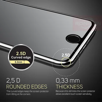 RONICAN Grūdintas Stiklas Motorola Moto G5 Screen Protector 9H 2.5 D 0.26 MM Telefono Apsauga Filmas Moto G5 Grūdintas Stiklas