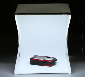 Nešiojamas Sulankstomas švieslentę Fotografijos Studijoje Softbox LED Šviesos lauke 