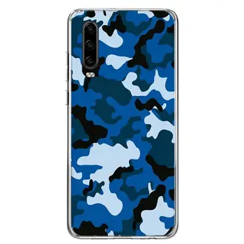 Kamufliažas Modelio Camo karinės Armijos Telefoną Atveju Huawei 30 P40 P20 P10 Mate 30 20 10 P Smart Z Lite Pro Plus + 2019 Padengti C