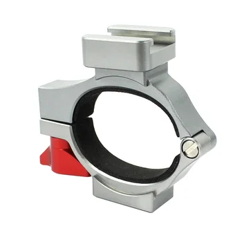 Aliuminio Mini Trikojo, kontaktinės jungties Adapteris Žiedas Mikrofoną Pritvirtinkite Rankeną Gimbal Stabilizatorius Rode LED Vaizdo Šviesos DJI OSMO Mobiliojo 2
