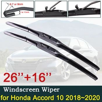 Automobilių Valytuvai Honda Accord 10 X 2018 2019 2020 MK10 10 Gen Priekinio Lango Stiklo Valytuvai, Automobilių Priedai